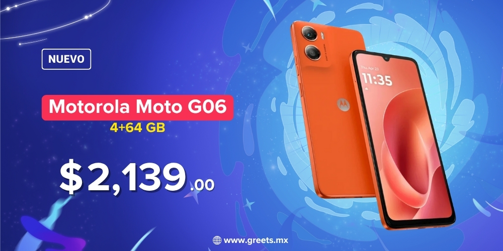 Motorola Moto G06 4+64 GB (Latin)