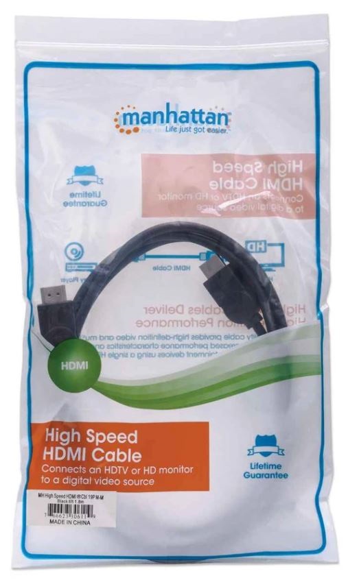 Cable HDMI 4K MANHATTAN 306119 — 1