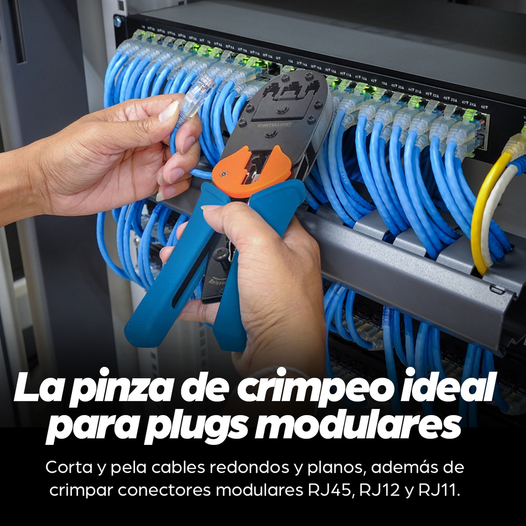 Pinza Crimpeadora INTELLINET 211048 — 5