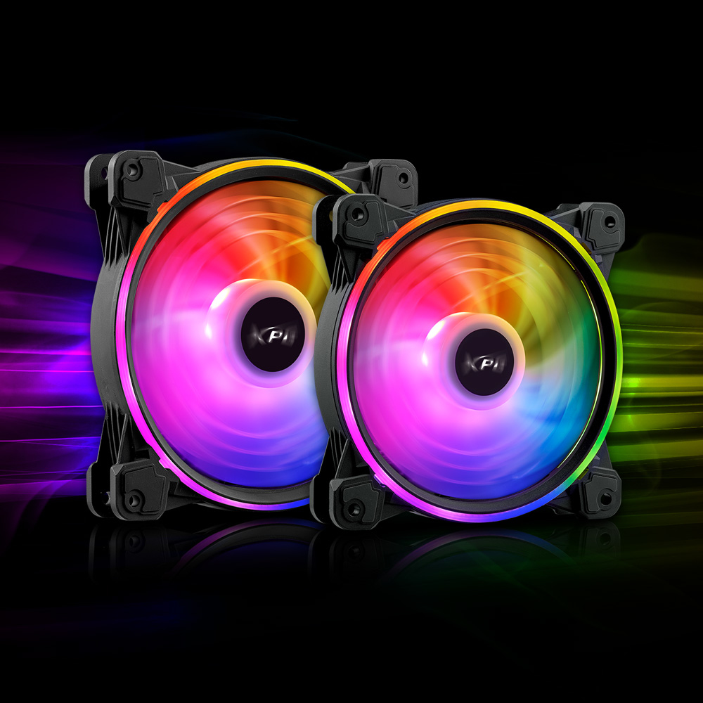 Ventilador XPG HURRICANE 120 ARGB PWM — 5