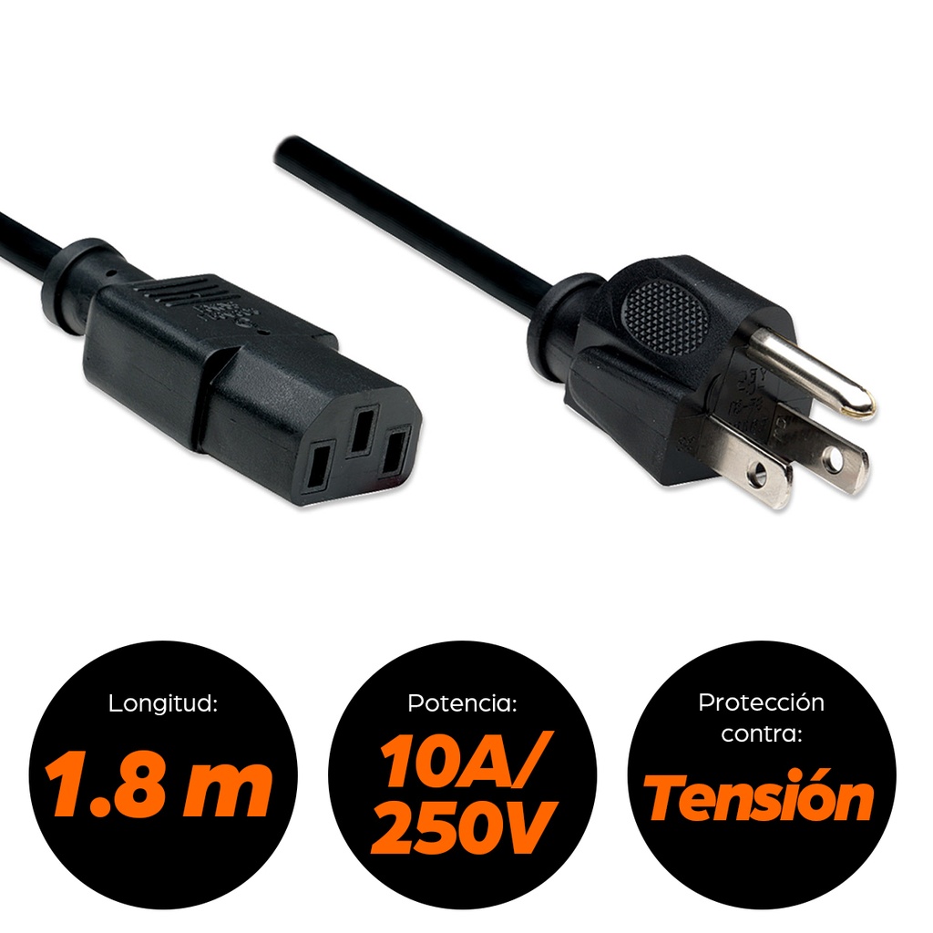 Cable de Corriente MANHATTAN 300179 — 6