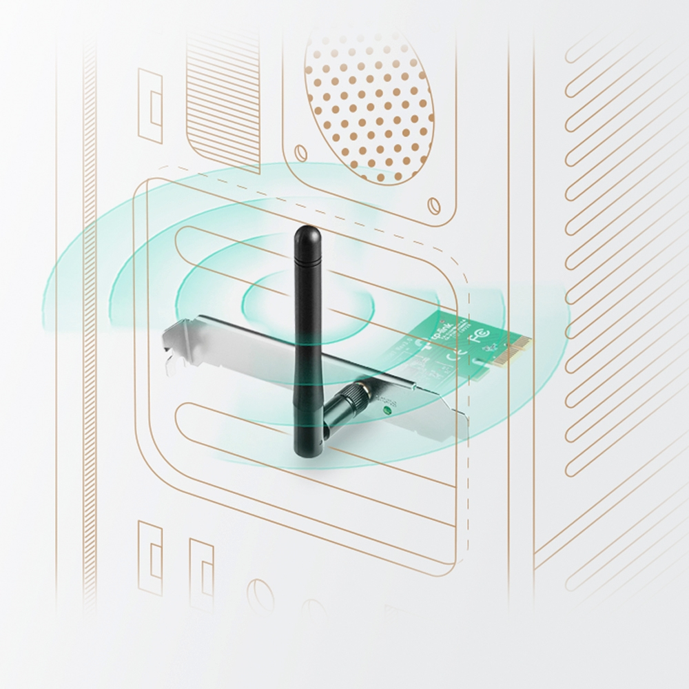 Tarjeta de Red PCI Express TP-LINK TL-WN781ND — 5