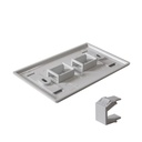 Placa de Pared 2 Puertos BELDEN AX102655 — 1