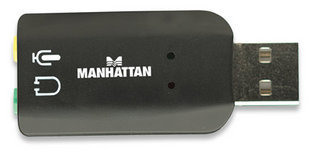 Adaptador de Audio MANHATTAN 150859 — 2