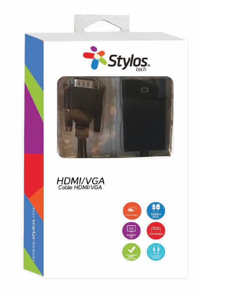 Adaptadores HDMI Stylos STACHV1B — 5