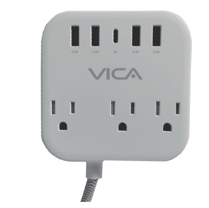 Centro Multicontactos VICA SUP USB 7P — 1