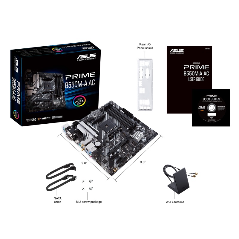 Motherboard ASUS PRIME B550M-A AC — 4