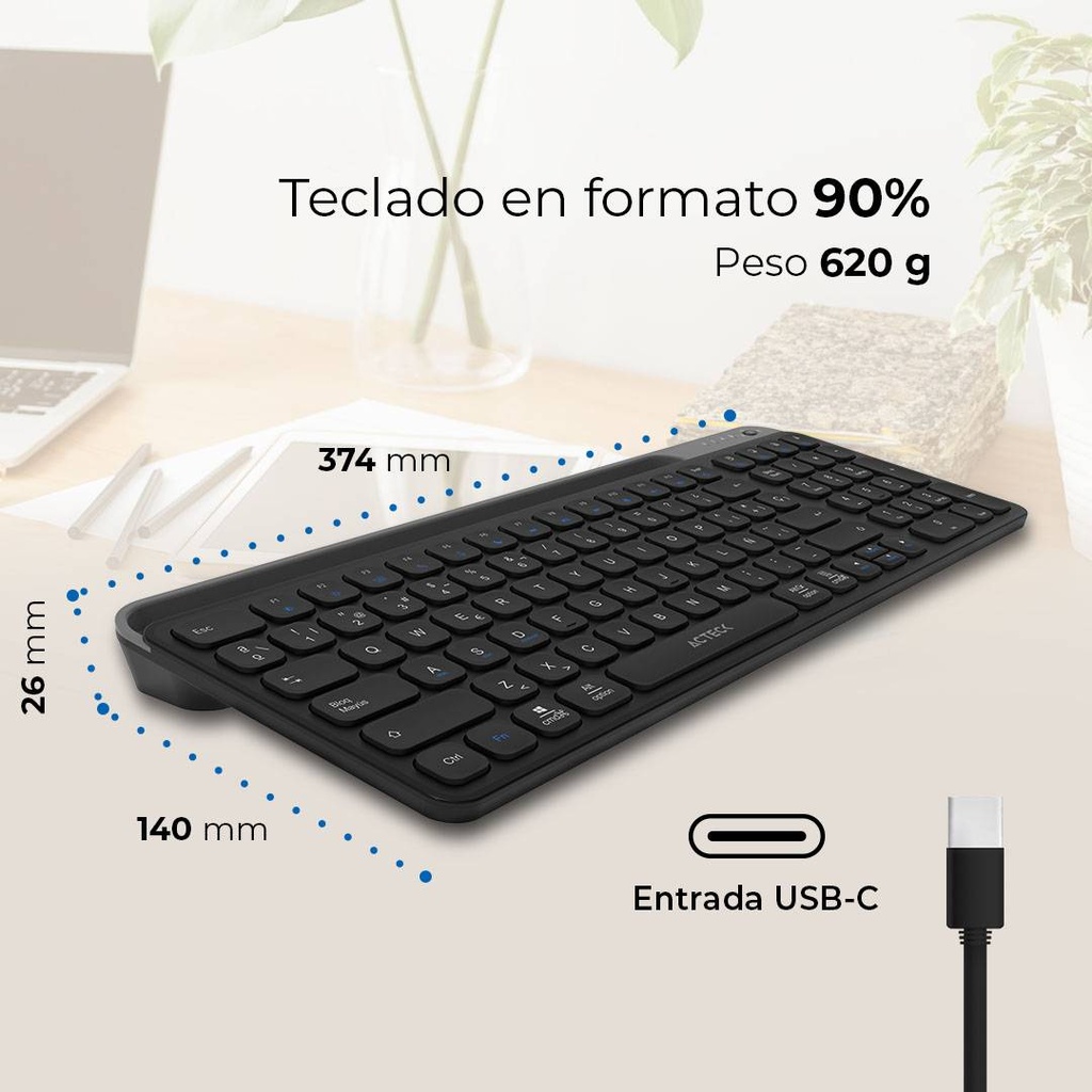 Teclados ACTECK TI747 — 3