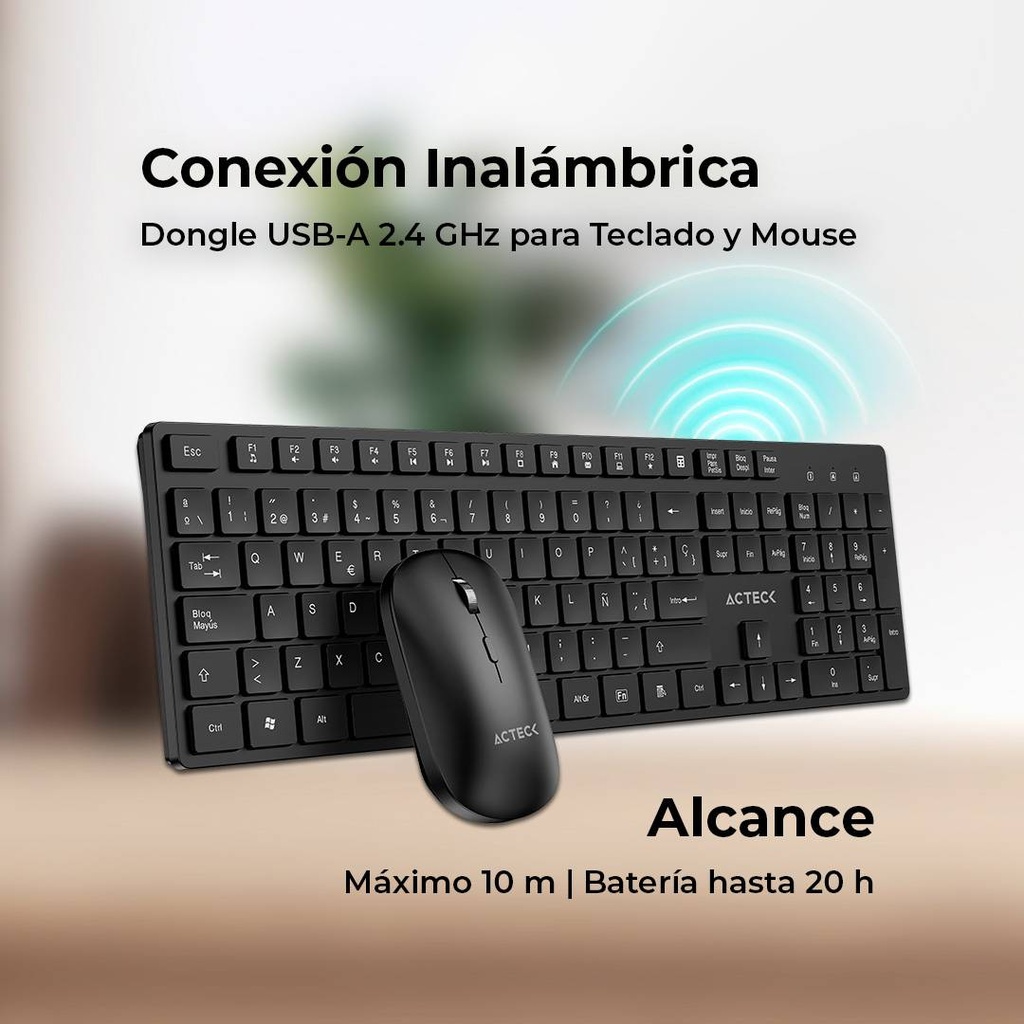 Kits para Teclado y Mouse ACTECK CREATOR VANTAGE AERO MK555 — 2