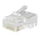 Plugs de Red RJ45, CAT6 Bote 100 Pzs BROBOTIX 263861 — 3
