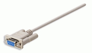 Cable Null Modem Serial MANHATTAN 314770 — 3