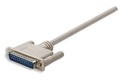 Cable Null Modem Serial MANHATTAN 314770 — 4