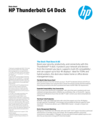 Docking Station HP DOCKING Thunderbolt de 120 W G4 — 1
