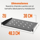 Charola Rack INTELLINET 714884 — 2