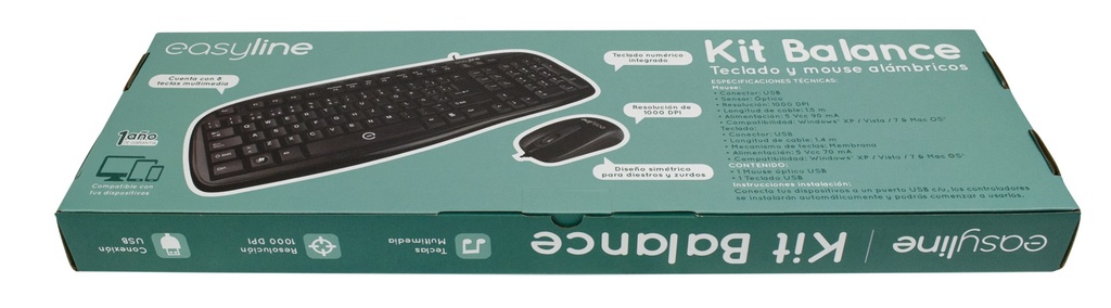 Kit Teclado / Mouse Easy Line Balance — 4