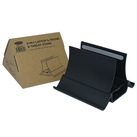 Soporte Vertical para Laptop / Celular OVALTECH OVDESK-LAP — 2