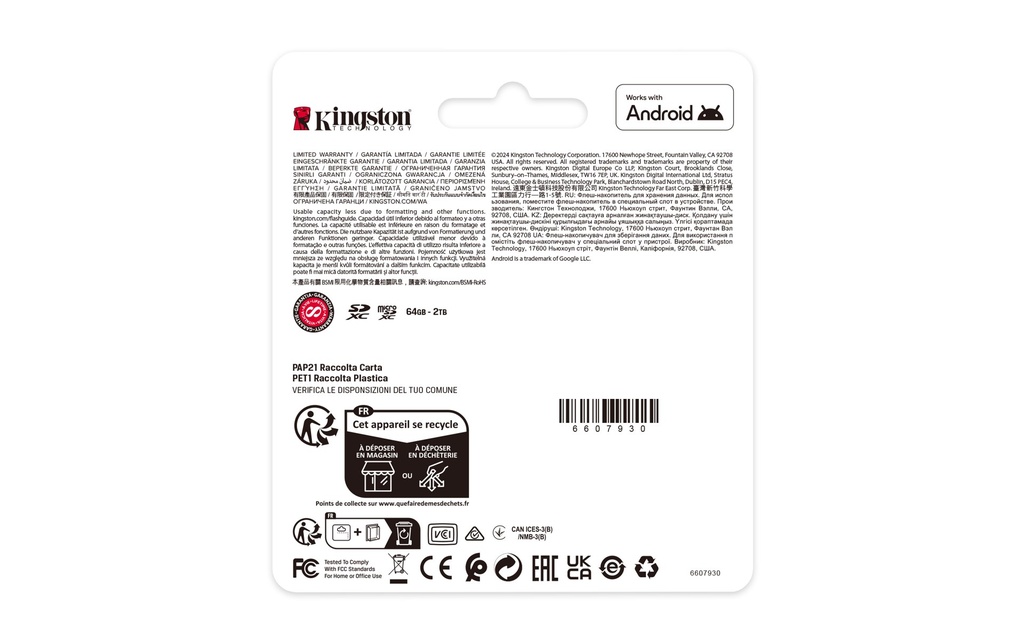 Memorias Flash Kingston Technology CANVAS SELECT PLUS GEN3 — 6