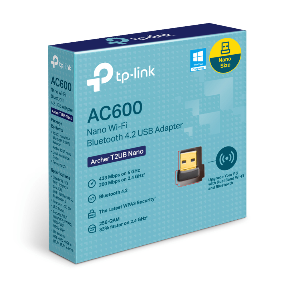 Adaptador USB Nano TP-LINK AC600 — 2