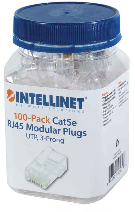 Plugs de Red CAT5E INTELLINET 502399 — 2