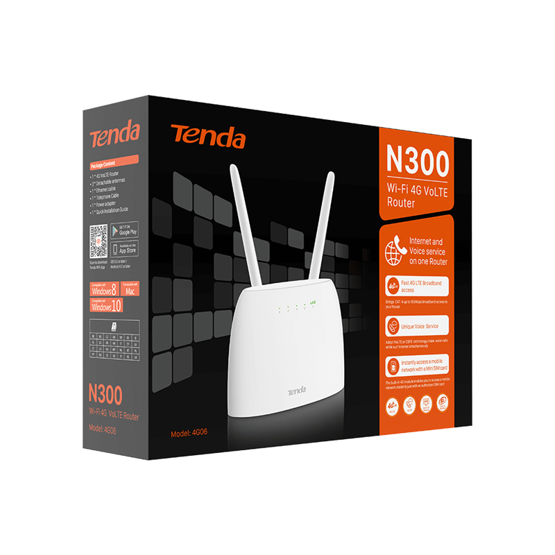 Router  TENDA 4G06 — 5