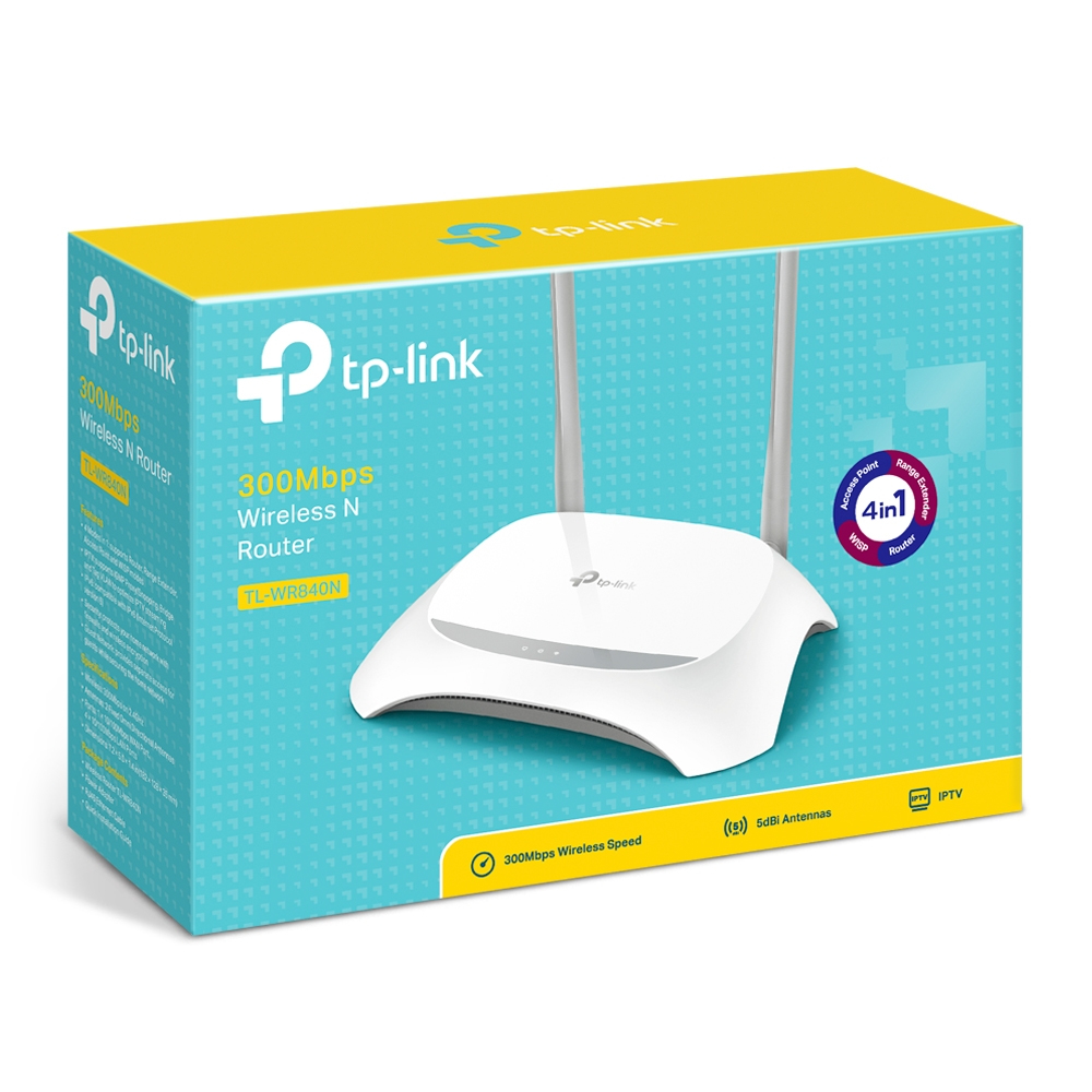 Router  TP-LINK TL-WR840N — 6