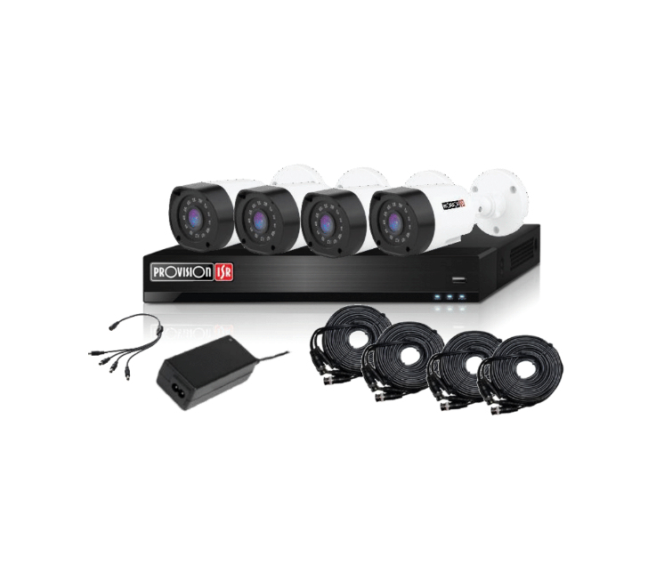 Kit de Videovigilancia PROVISION-ISR PAK4LIGHTCC2MP-28 — 1