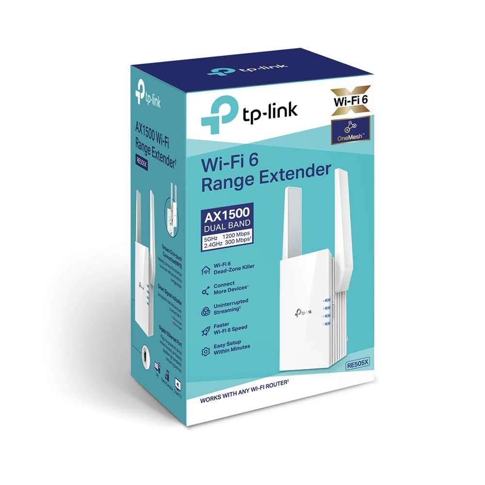 Expansor de Rango Dual Band Wi-Fi TP-LINK RE505X — 4