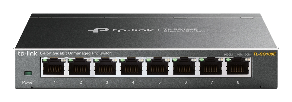 Switch TP-LINK TL-SG108E       — 3