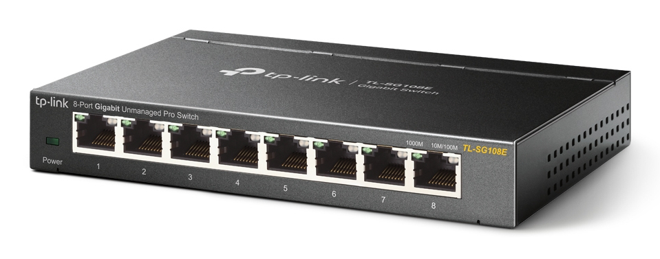 Switch TP-LINK TL-SG108E       — 4