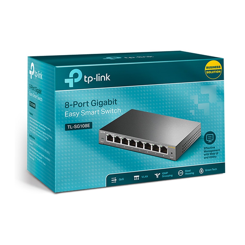 Switch TP-LINK TL-SG108E       — 2