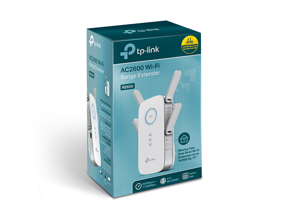 Expansor de Rango Inalámbrico  TP-LINK RE650 — 3