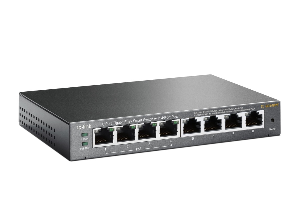 Switch  TP-LINK TL-SG108PE — 4