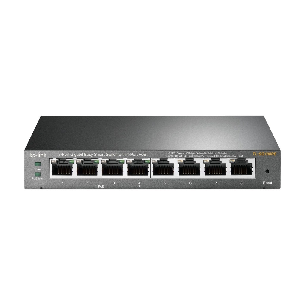 Switch  TP-LINK TL-SG108PE — 3