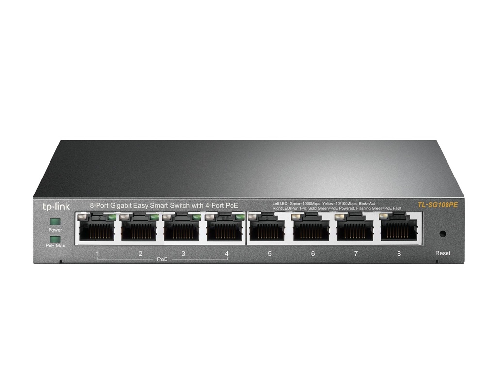 Switch  TP-LINK TL-SG108PE — 3