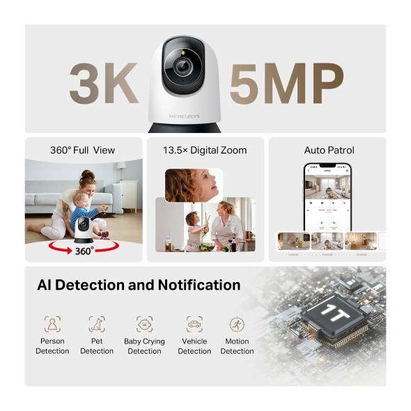 Cámara WiFi MERCUSYS MC230 — 1