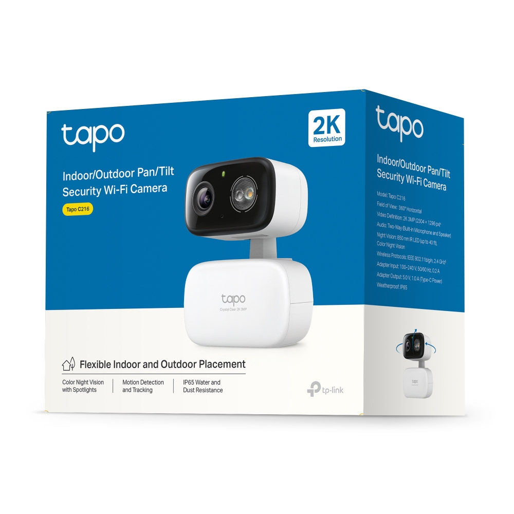 Cámara WiFi TP-LINK TAPO C216 — 5