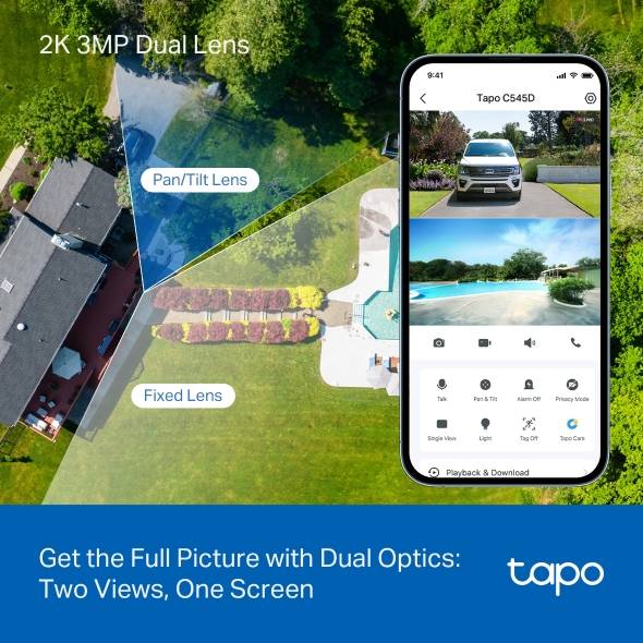 Cámara PTZ IP TP-LINK Tapo C545D — 1