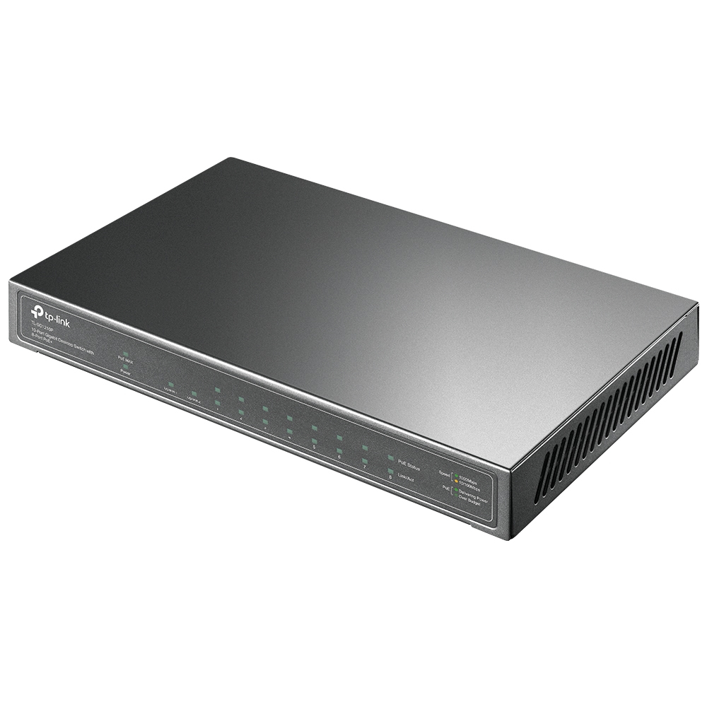 Switch no Administrable de 10 Puertos Gigabi TP-LINK TL-SG1210P — 3