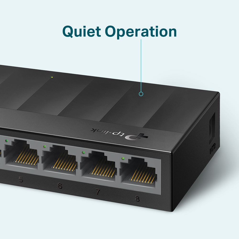 Switch No Administrable 8 Puertos TP-LINK LS1008G — 3