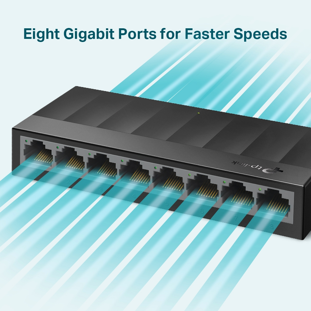 Switch No Administrable 8 Puertos TP-LINK LS1008G — 7