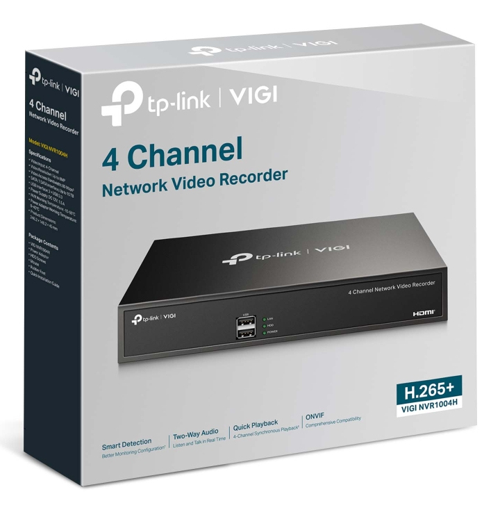 NVR TP-LINK VIGI NVR1004H — 3