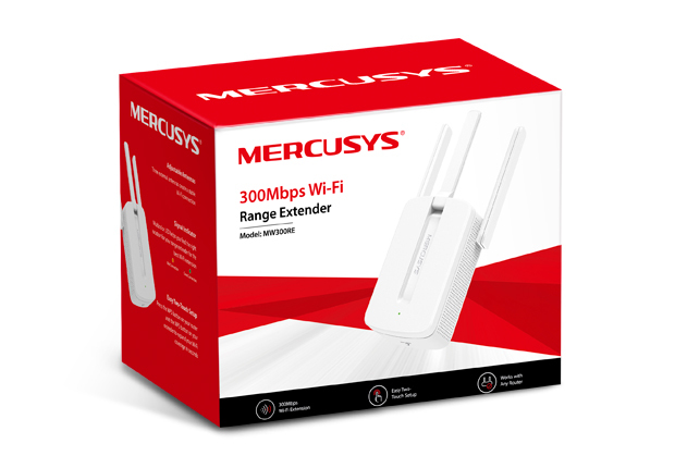 Extensor de Rango Inalámbrico 300MBPS MERCUSYS MW300RE — 5
