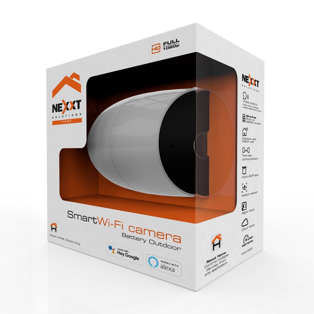 Cámara de Batería Exterio Nexxt Solutions Home NHC-O630 — 3