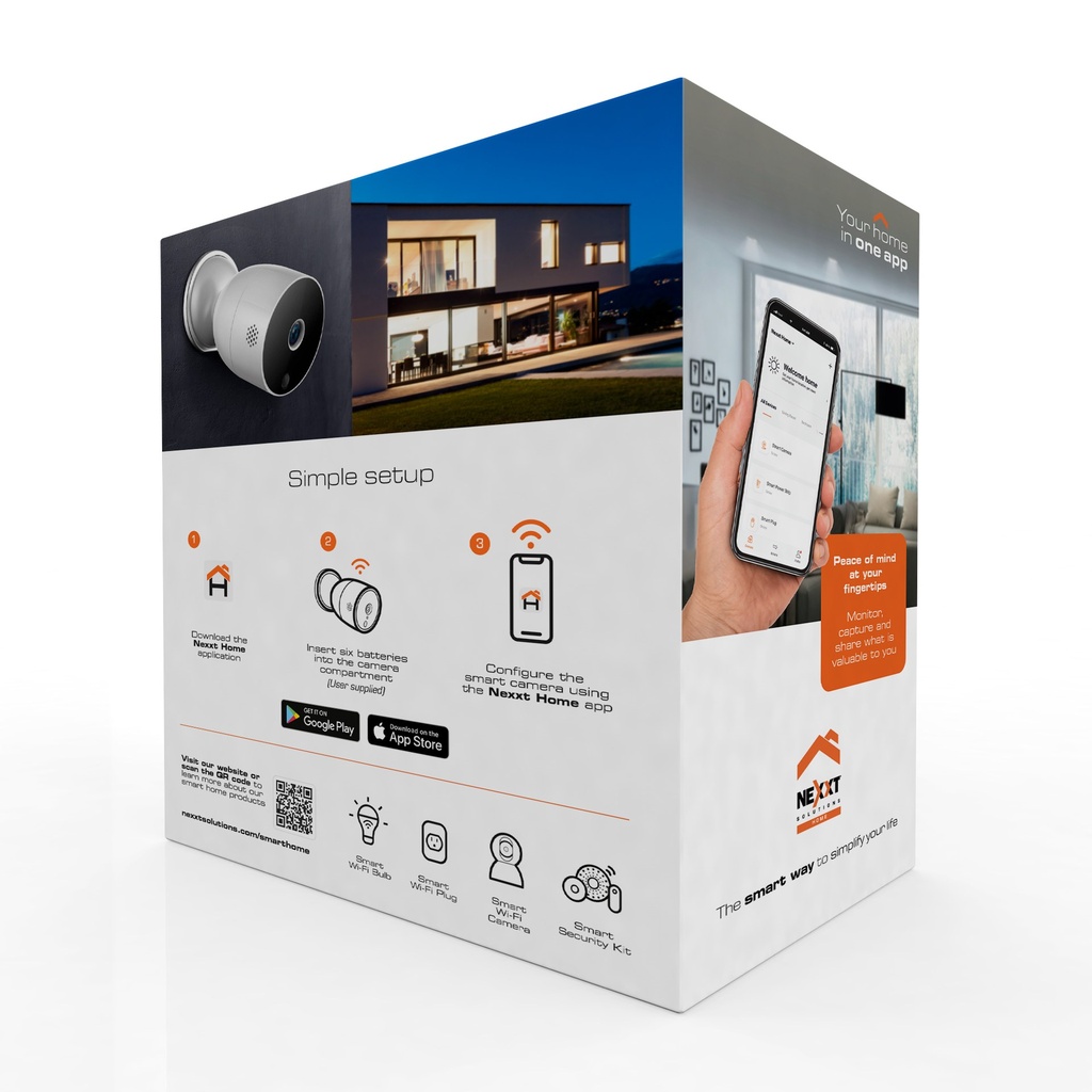Cámara de Batería Exterio Nexxt Solutions Home NHC-O630 — 4