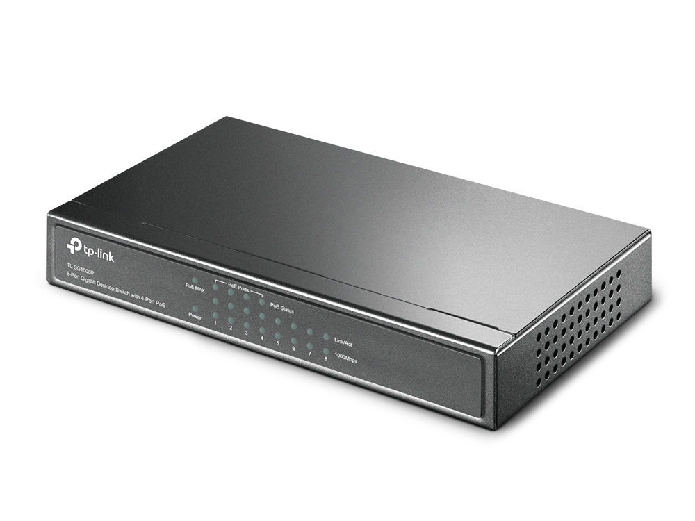 Switch PoE TP-LINK TL-SG1008P — 7