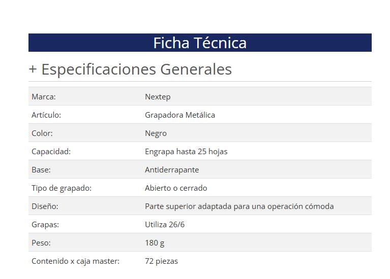 Engrapadora Nextep NE-103 — 3
