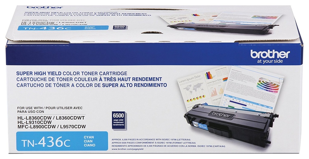 Tóner BROTHER TN436C — 7