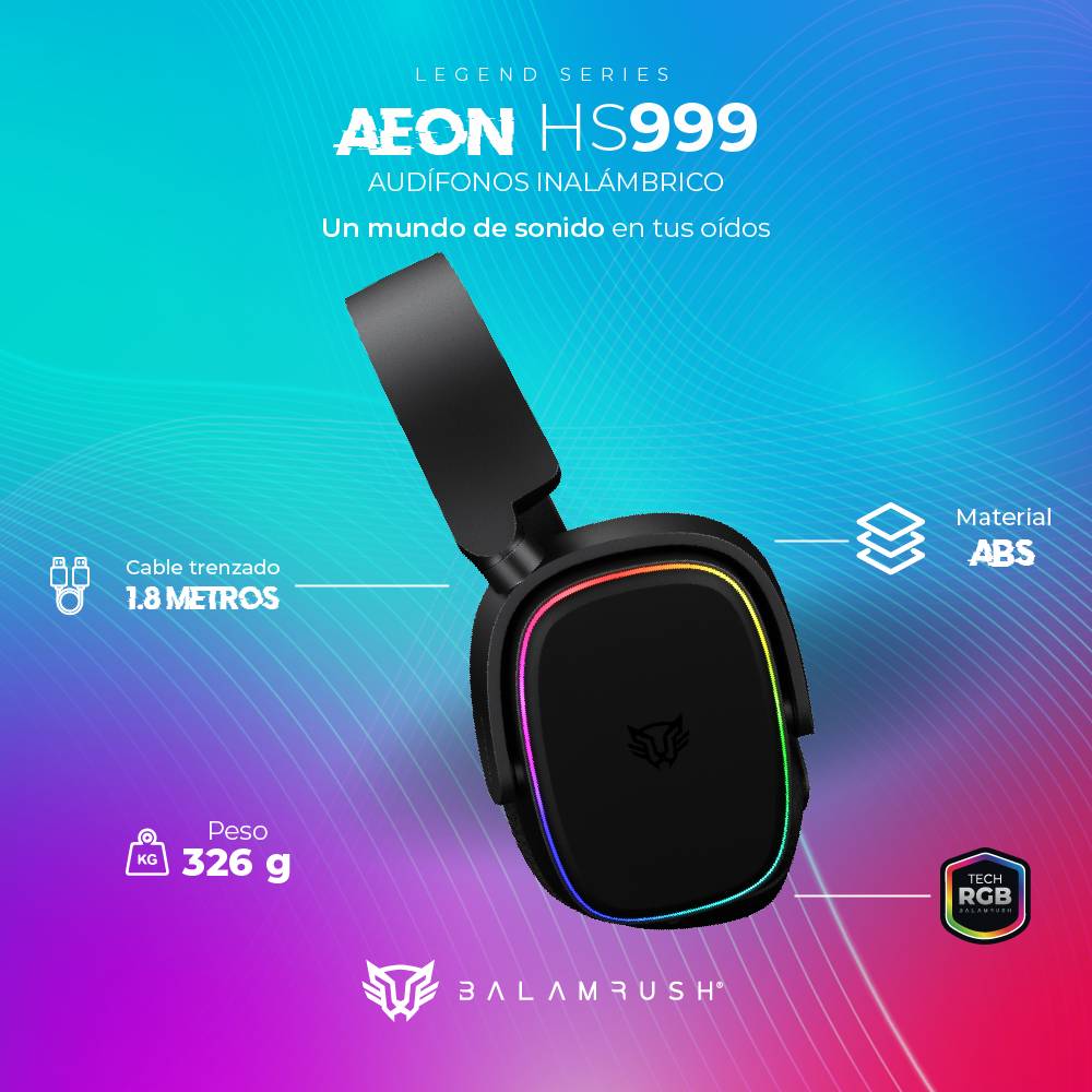 Auriculares Balam Rush HS999  — 3