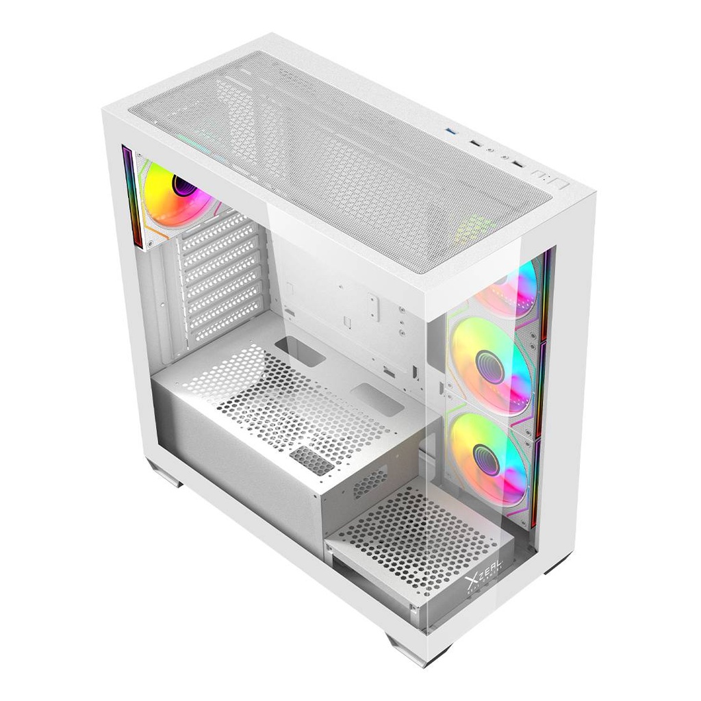 Gabinetes Gaming Xzeal XZCGB08W — 1