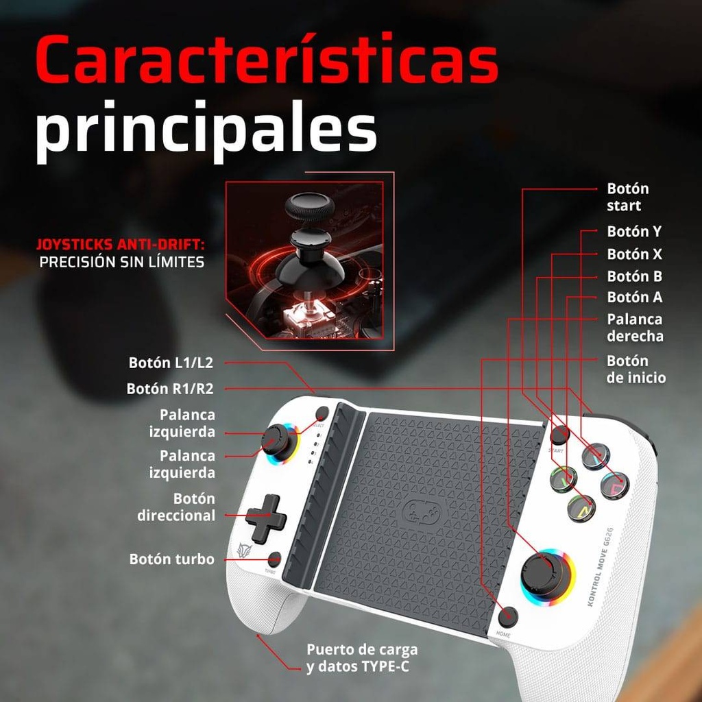 Controles Gaming Balam Rush  BR-940481 — 3